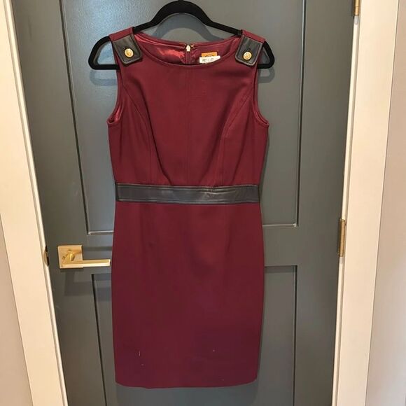 Tory Burch Dresses & Skirts - Tory Burch Maroon Dress Size 8 Worn Once